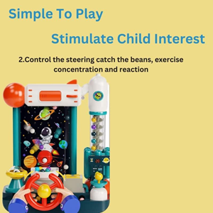اسباب بازی شهر بازی با فرمان موزیکال Catch Bean Game Machine Toy